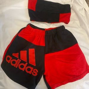Frankie Collective Patchwork Adidas Set Size Small